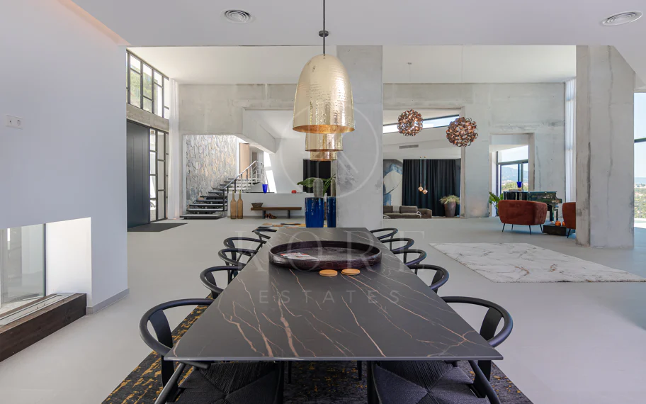 Villa contemporánea de lujo de 6 dormitorios con vistas panorámicas al mar, al golf y a La Concha