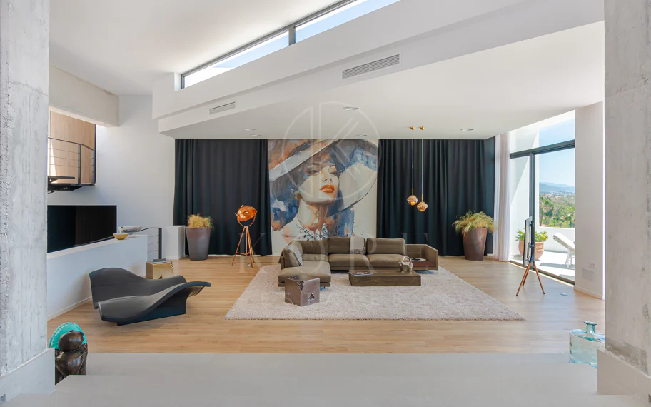 Villa contemporánea de lujo de 6 dormitorios con vistas panorámicas al mar, al golf y a La Concha