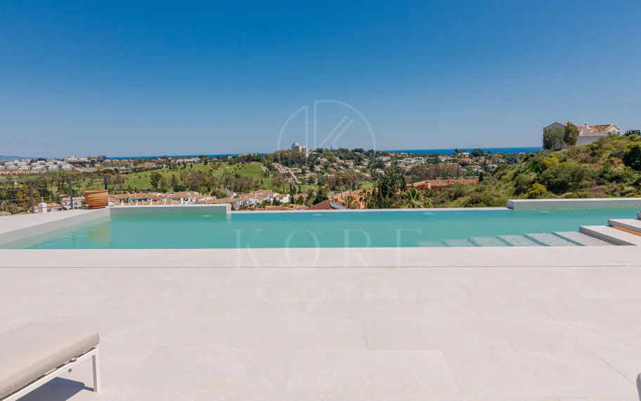 Villa contemporánea de lujo de 6 dormitorios con vistas panorámicas al mar, al golf y a La Concha
