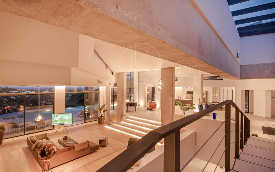 Villa contemporánea de lujo de 6 dormitorios con vistas panorámicas al mar, al golf y a La Concha