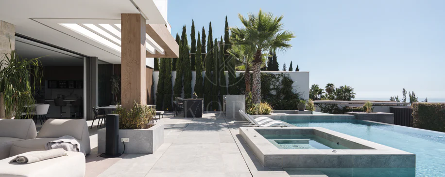 The Hills 10, La Quinta within the exclusive gated community of El Herrojo Alto.