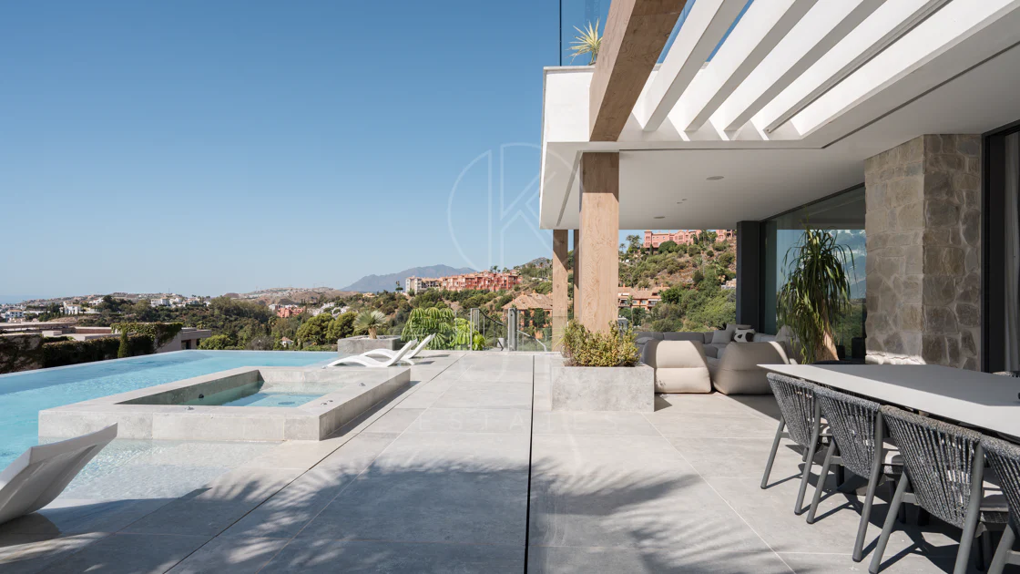 The Hills 10, La Quinta within the exclusive gated community of El Herrojo Alto.