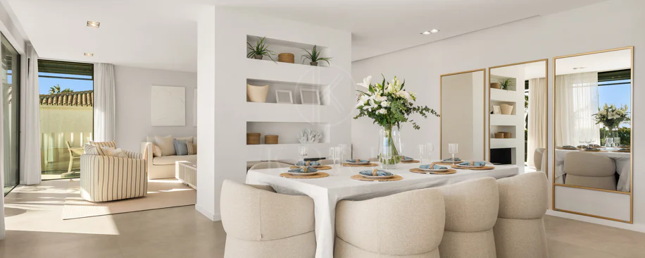 Contemporary Beachfront Masterpiece with Panoramic Sea Views – New Golden Mile