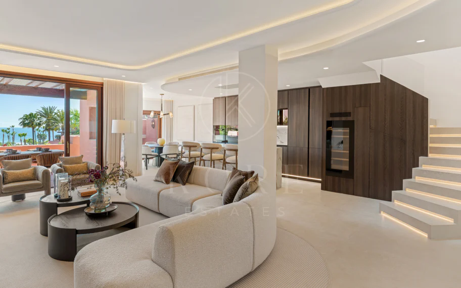 Exclusivo ático dúplex en primera línea de la Nueva Milla de Oro