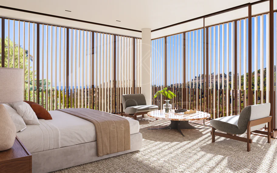 Villa llave en mano diseñada por arquitecto con vistas panorámicas en El Madroñal