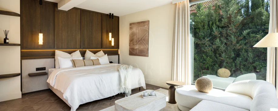 Villa Japandi Moderna con Piscina y Jardín Privado en Nueva Andalucía