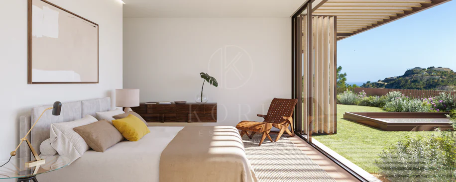 Turnkey Contemporary Villa with Sea and Mountain Views in El Madroñal