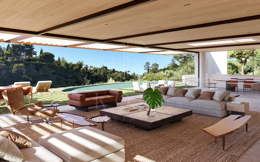 Villa Contemporánea Llave en Mano con Vistas al Mar y a la Montaña en El Madroñal