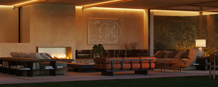 Turnkey Contemporary Villa with Sea and Mountain Views in El Madroñal