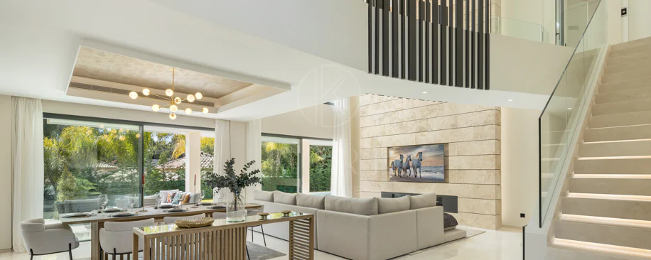 Impressive New-Build Villa with Rooftop Solarium in La Cerquilla