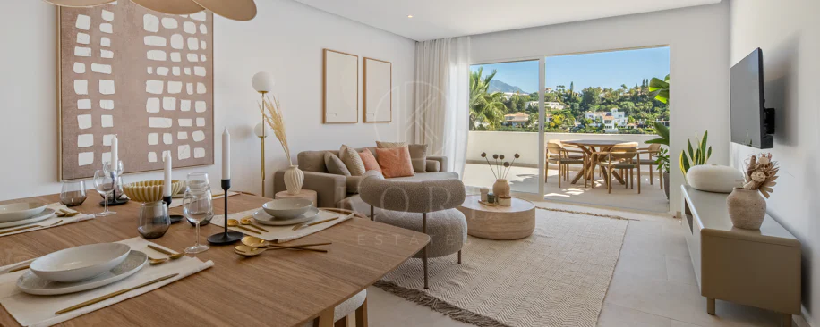 Elegante Apartamento de Dos Dormitorios en Mirador La Quinta