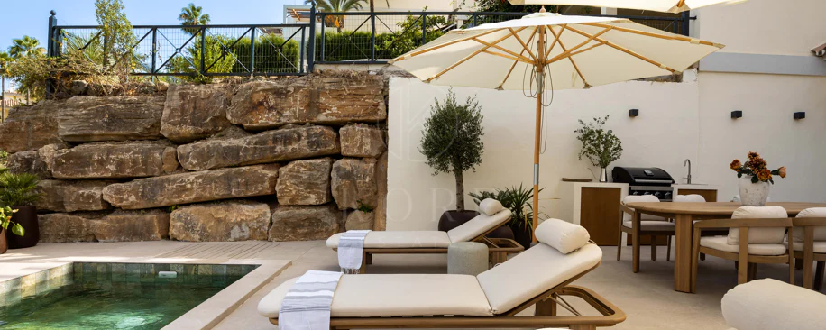 Luxury Ground Floor Apartment in Les Belvederes, Nueva Andalucía
