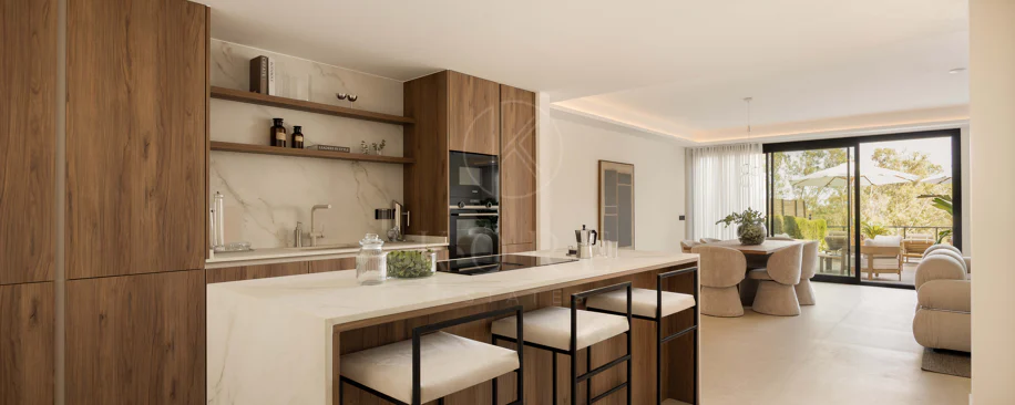 Luxury Ground Floor Apartment in Les Belvederes, Nueva Andalucía