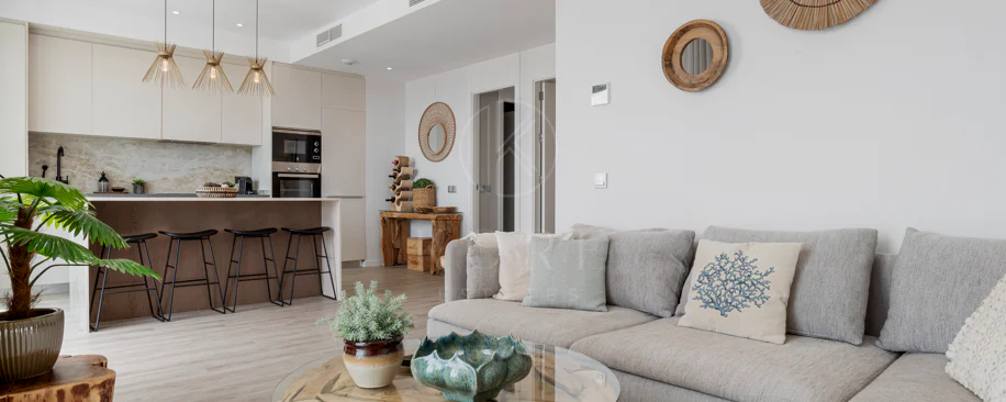 Penthouse modern cu 2 dormitoare în Le Mirage, New Golden Mile