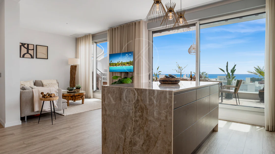 Penthouse modern cu 2 dormitoare în Le Mirage, New Golden Mile