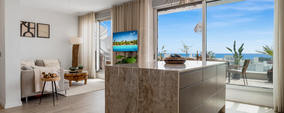 Penthouse modern cu 2 dormitoare în Le Mirage, New Golden Mile