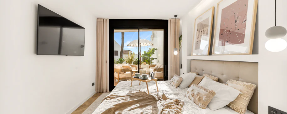 Fully renovated three-bedroom apartment in Nueva Andalucia