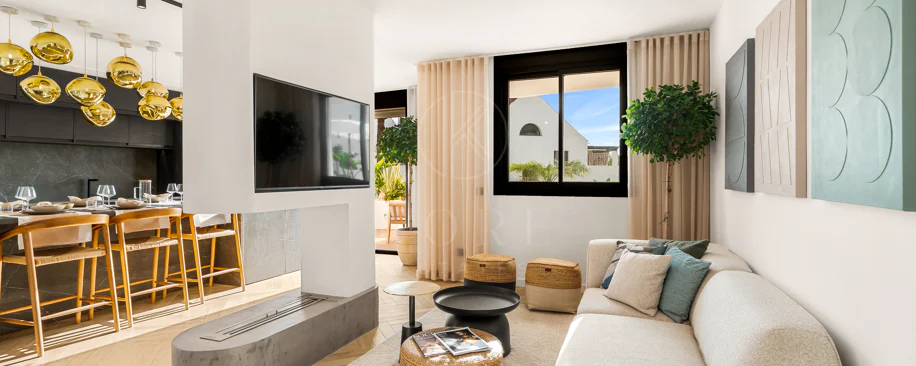 Fully renovated three-bedroom apartment in Nueva Andalucia