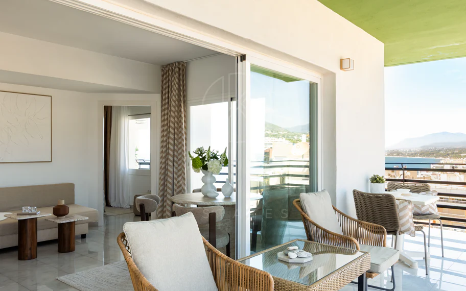 Apartamento frente a la playa en el corazón de Marbella