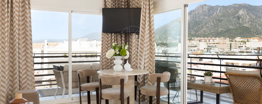 Beachfront apartment in the heart of Marbella