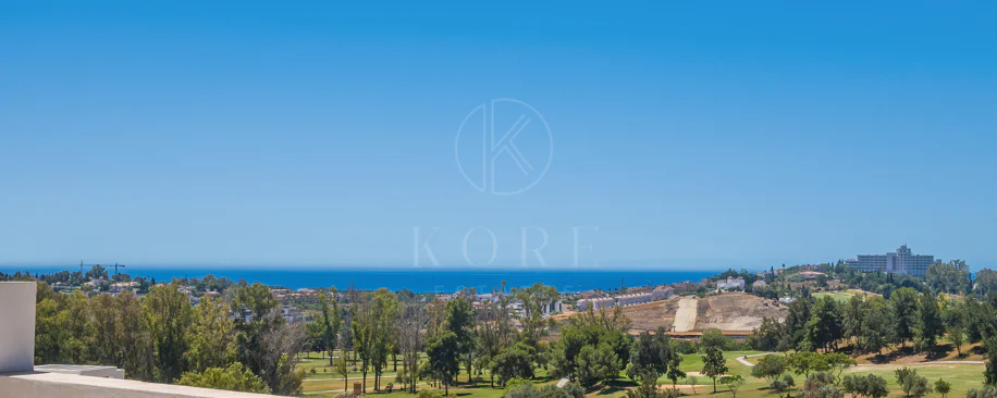 Luxury 2-Bedroom Penthouse with Panoramic Sea & Golf Views – Atalaya Hills