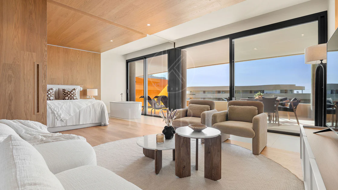 Experiencia refinada vida costera en este nuevo apartamento de lujo ubicado dentro del prestigioso Higuerón Resort.