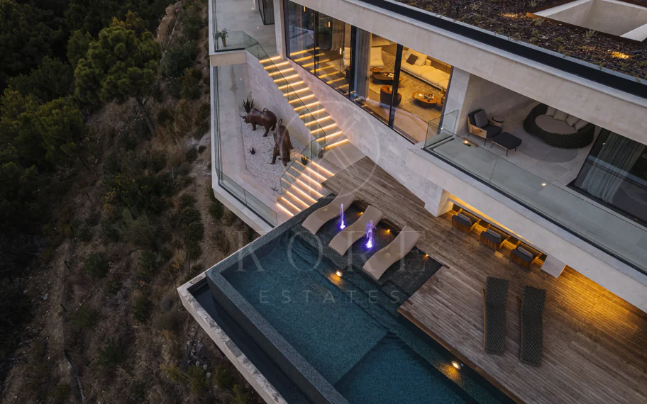 Villa contemporánea excepcional con vistas panorámicas en Monte Mayor