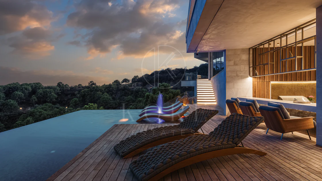 Exceptional Contemporary Villa with Panoramic Views in Monte Mayor