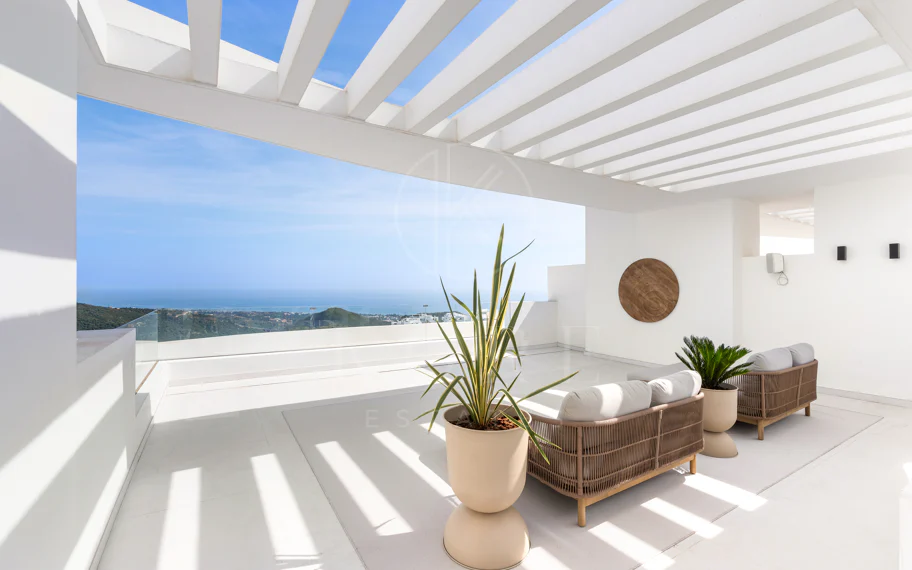 Apartament contemporan în Granados, Palo Alto, cu vedere panoramică la mare și munte
