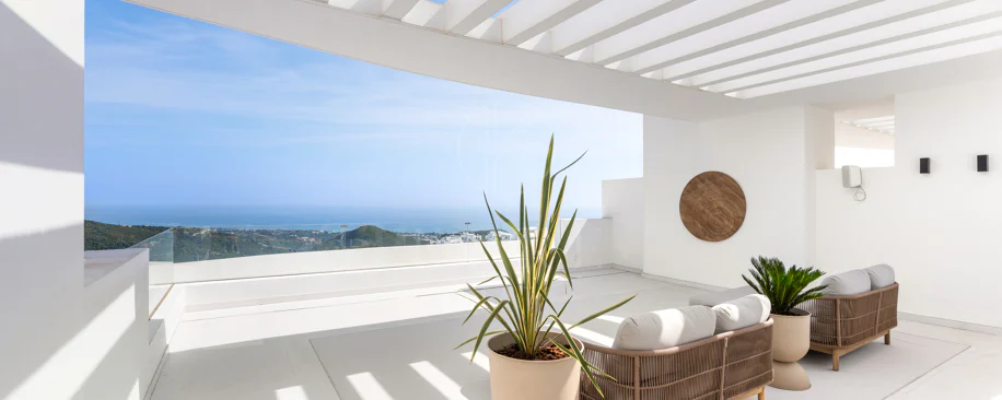 Apartament contemporan în Granados, Palo Alto, cu vedere panoramică la mare și munte