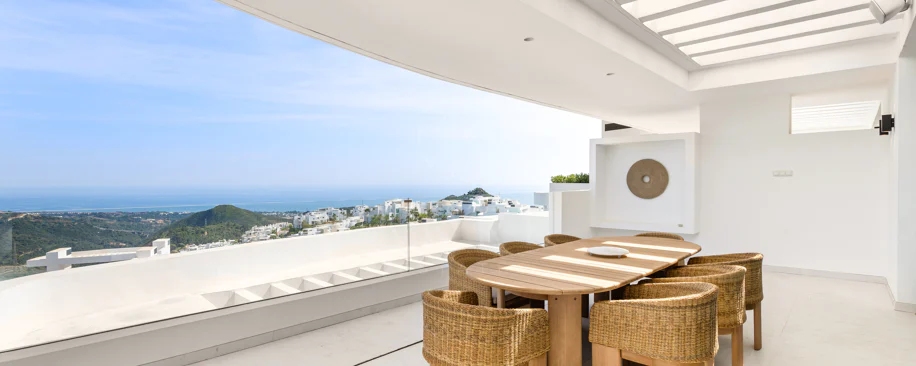 Apartament contemporan în Granados, Palo Alto, cu vedere panoramică la mare și munte