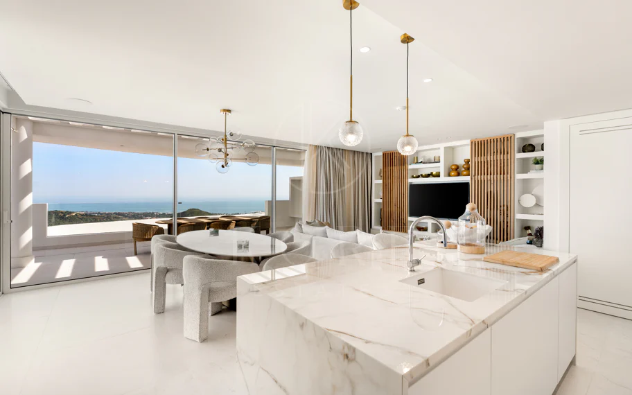 Apartament contemporan în Granados, Palo Alto, cu vedere panoramică la mare și munte