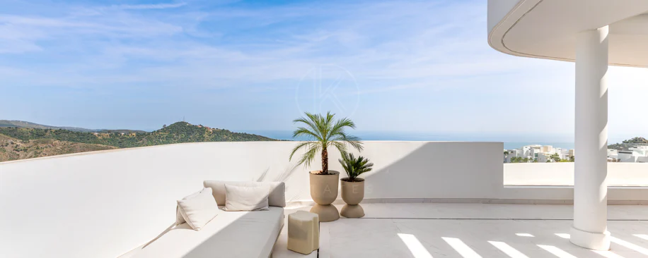 Apartament contemporan în Granados, Palo Alto, cu vedere panoramică la mare și munte