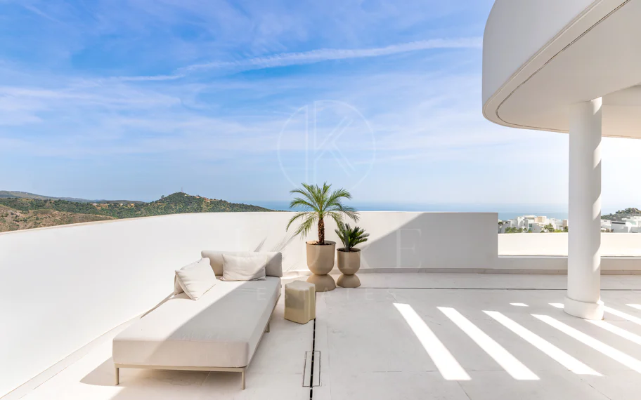 Apartament contemporan în Granados, Palo Alto, cu vedere panoramică la mare și munte