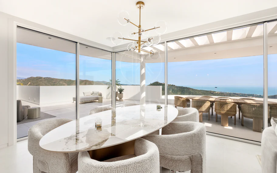 Apartament contemporan în Granados, Palo Alto, cu vedere panoramică la mare și munte
