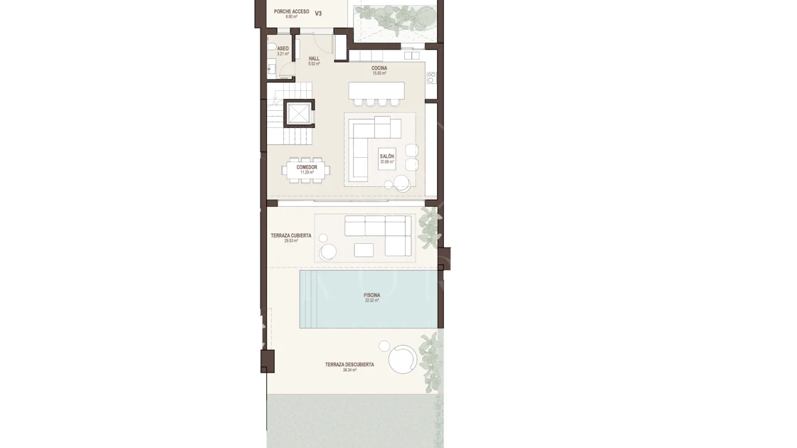 Apartament complet renovat cu trei dormitoare în Las Brisas, Nueva Andalucía