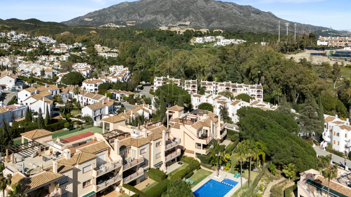 Apartament complet renovat cu trei dormitoare în Las Brisas, Nueva Andalucía