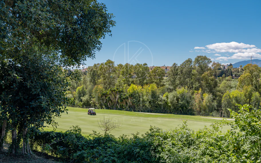 Teren de golf în prima linie cu proiect aprobat și autorizație de construire în Guadalmina Alta