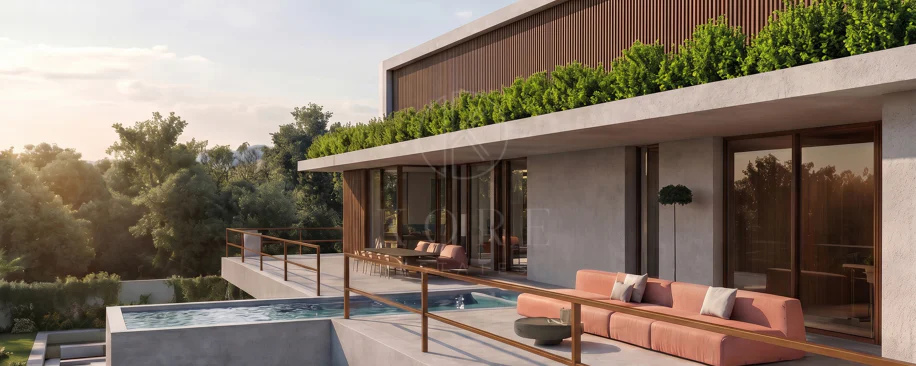 Teren de golf în prima linie cu proiect aprobat și autorizație de construire în Guadalmina Alta