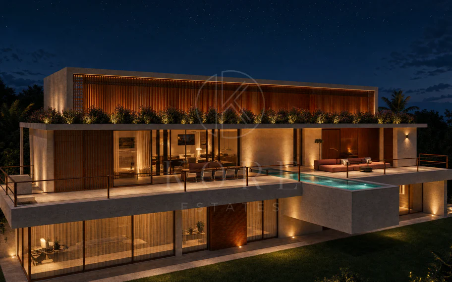 Teren de golf în prima linie cu proiect aprobat și autorizație de construire în Guadalmina Alta