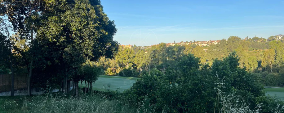 Teren de golf în prima linie cu proiect aprobat și autorizație de construire în Guadalmina Alta