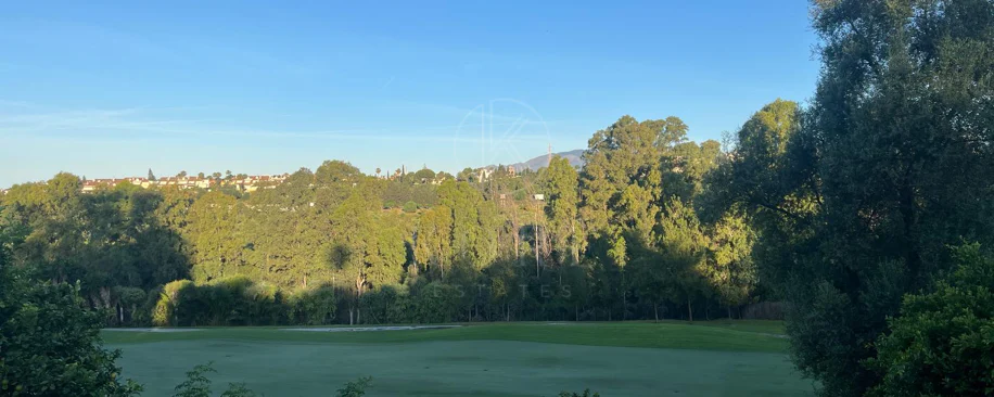 Teren de golf în prima linie cu proiect aprobat și autorizație de construire în Guadalmina Alta