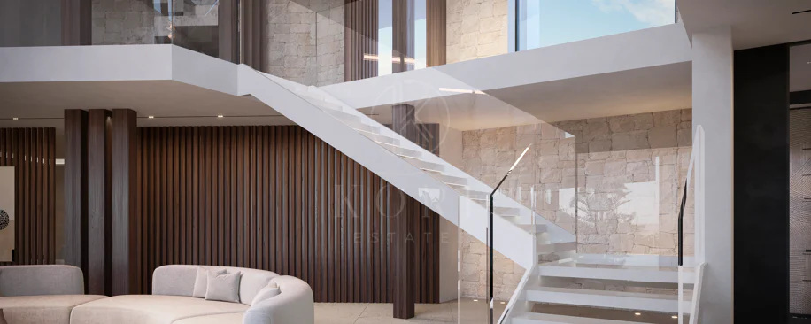Refined Contemporary Villa with Panoramic Views in Cascada de Camoján