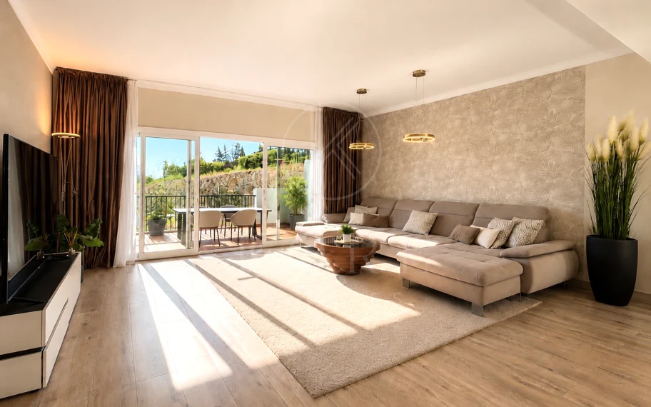 Contemporáneo Mediterráneo Viviendo en una comunidad exclusiva Resort-Style
