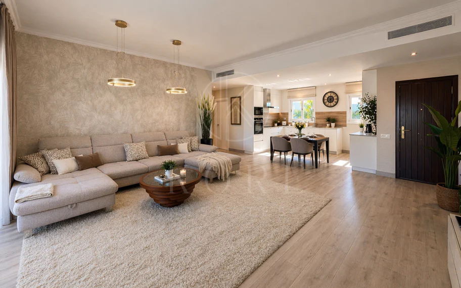 Contemporáneo Mediterráneo Viviendo en una comunidad exclusiva Resort-Style