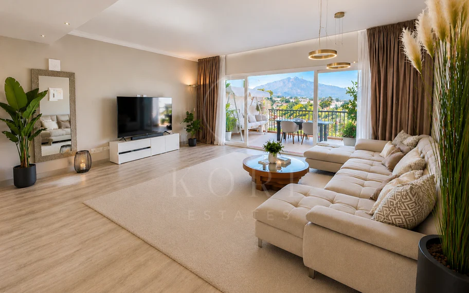 Contemporáneo Mediterráneo Viviendo en una comunidad exclusiva Resort-Style