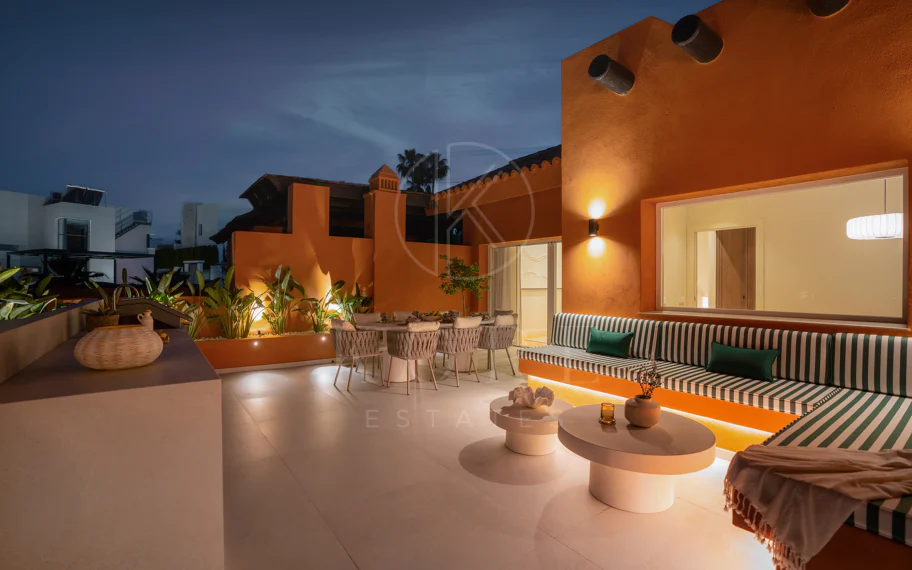Atico Duplex en venta en Alminar de Marbella, Nueva Andalucia