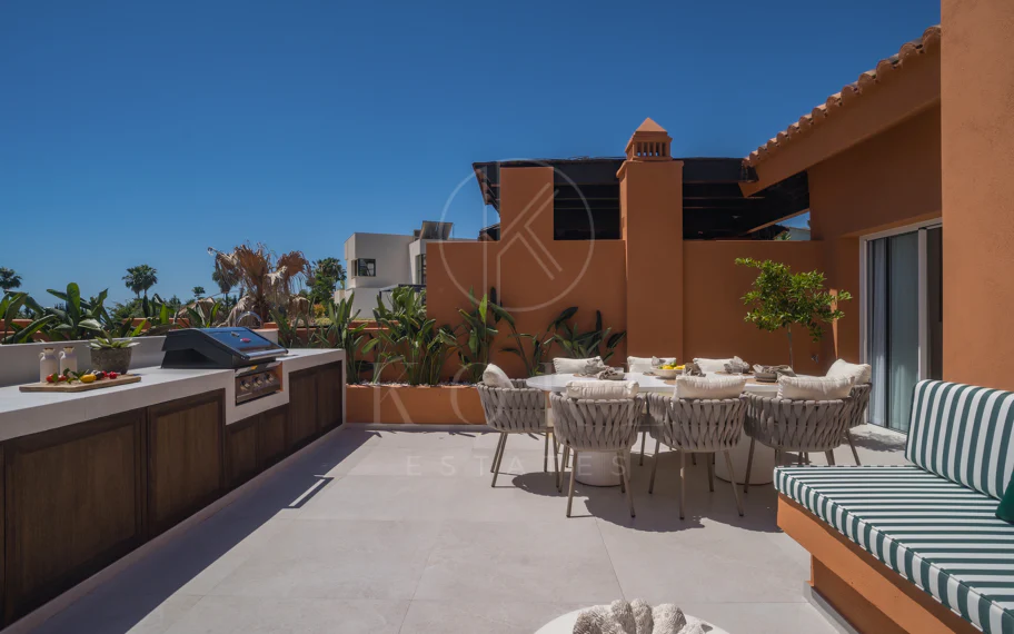 Atico Duplex en venta en Alminar de Marbella, Nueva Andalucia