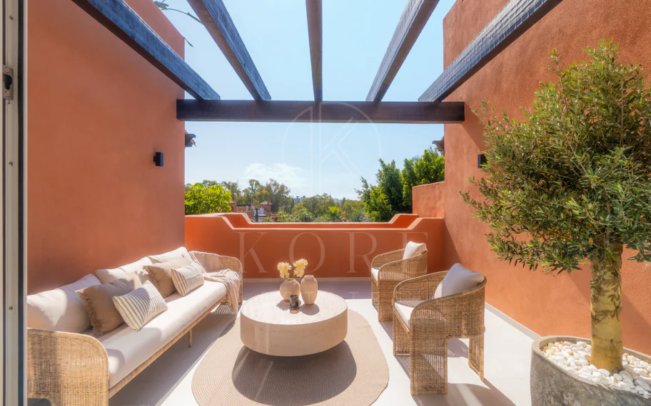 Atico Duplex en venta en Alminar de Marbella, Nueva Andalucia