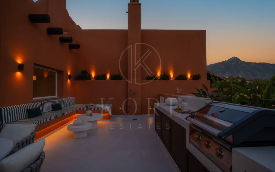 Atico Duplex en venta en Alminar de Marbella, Nueva Andalucia